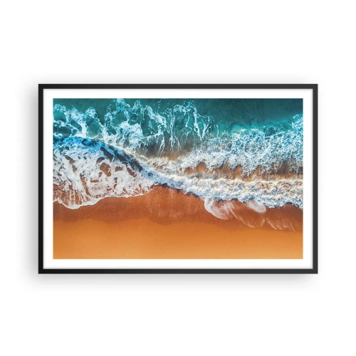 Plakat i sort ramme - Altid i tandem - 91x61 cm