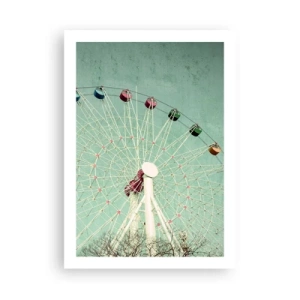 Plakat - Vi inviterer dig til at lege - 50x70 cm