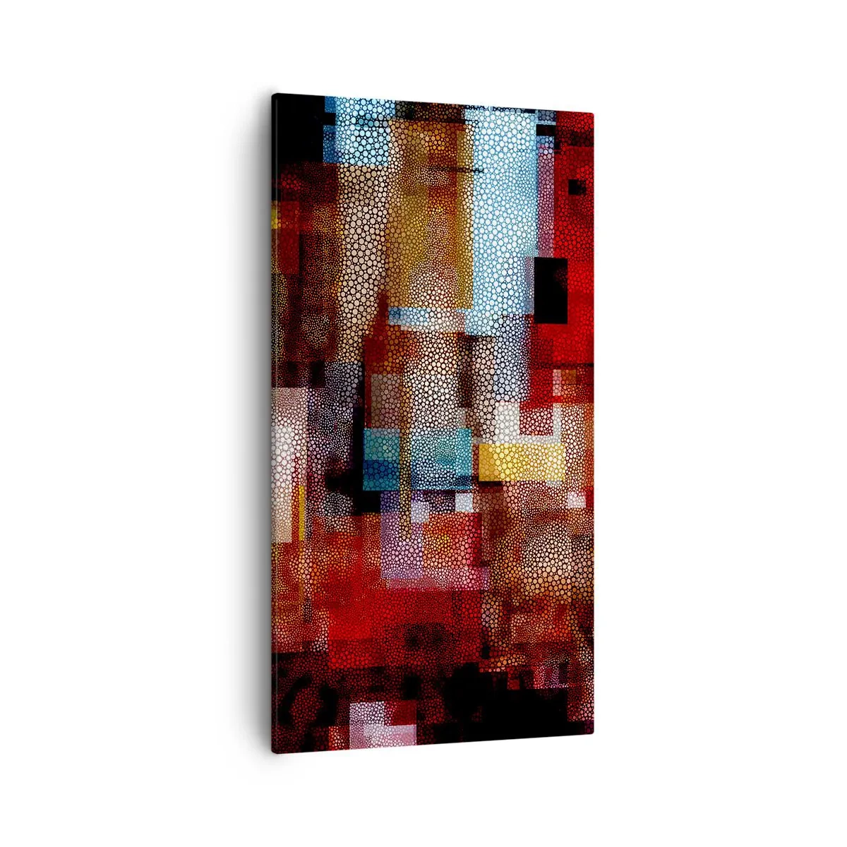 Lærredstryk - Billede på lærred - Forvirring med forvirring - 55x100 cm