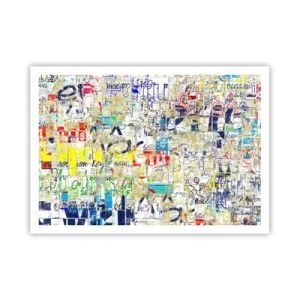 Plakat - Simpelthen en fryd for øjet - 100x70 cm