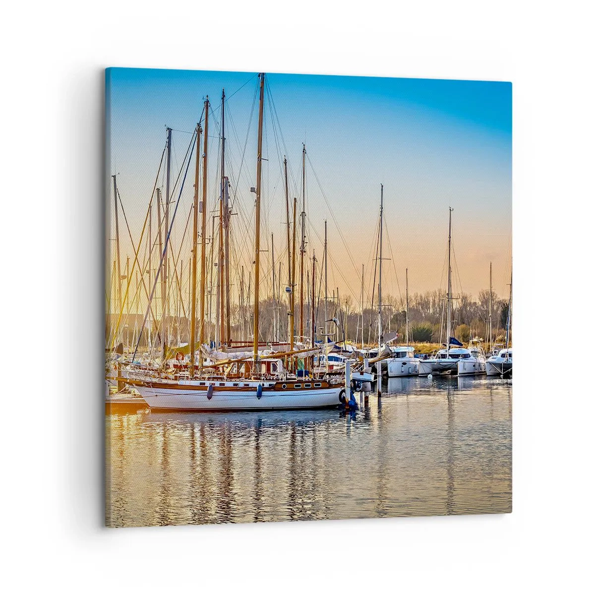 Lærredstryk - Billede på lærred - Vinden skal også sove - 50x50 cm