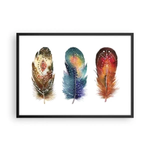Plakat i sort ramme - Ritualer, ordinancer, mysterier - 70x50 cm