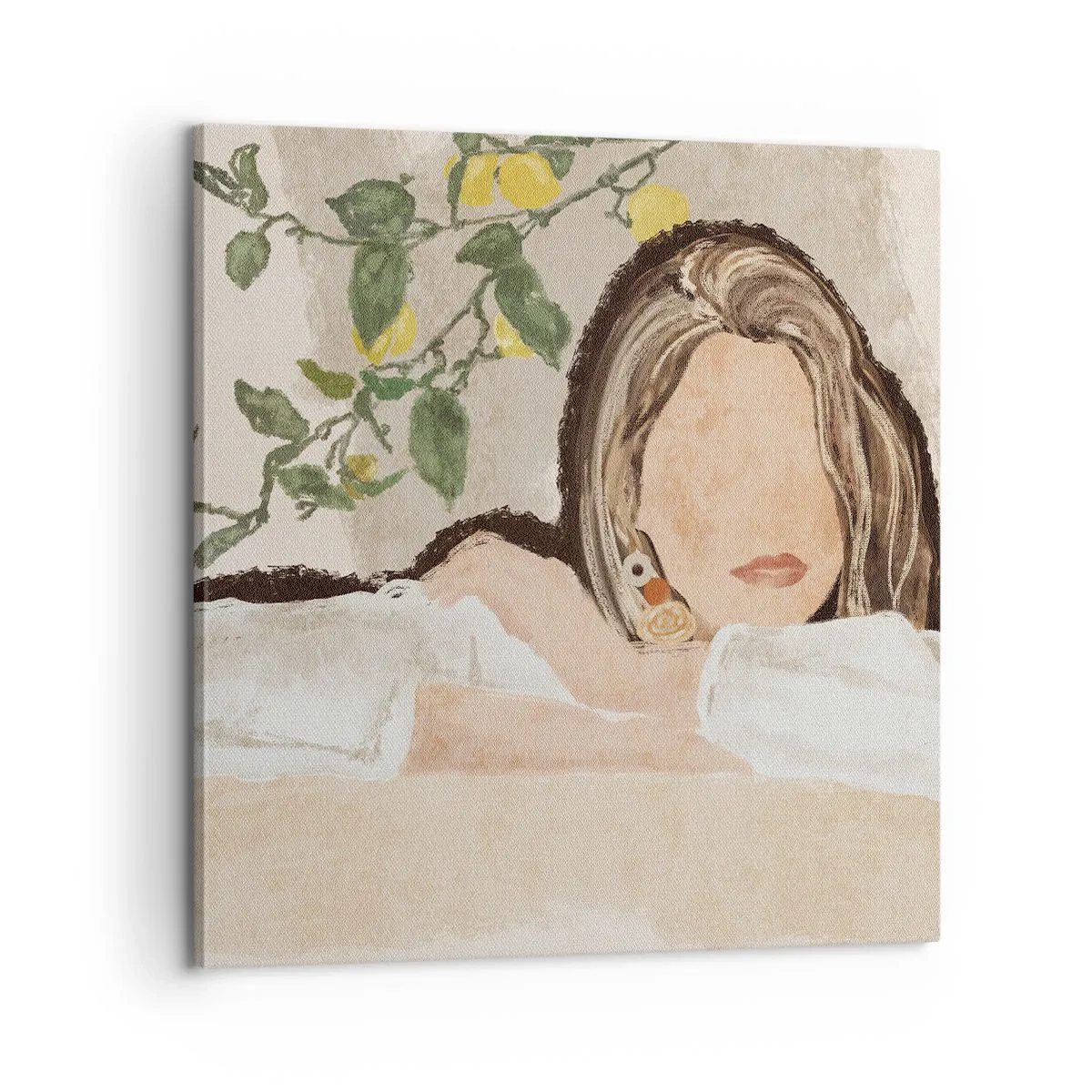 Lærredstryk - Billede på lærred - Sydstaternes skønhed - 60x60 cm