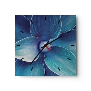 Vægur, Uret - Blå fra himlen - 30x30 cm