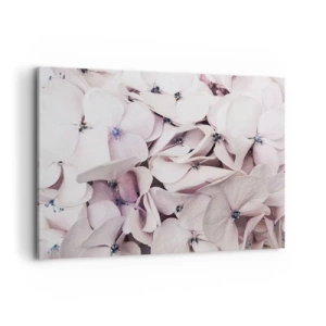 Lærredstryk - Billede på lærred - I en flod af blomster - 100x70 cm