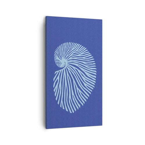 Lærredstryk - Billede på lærred - Fødsel af en skal - 45x80 cm