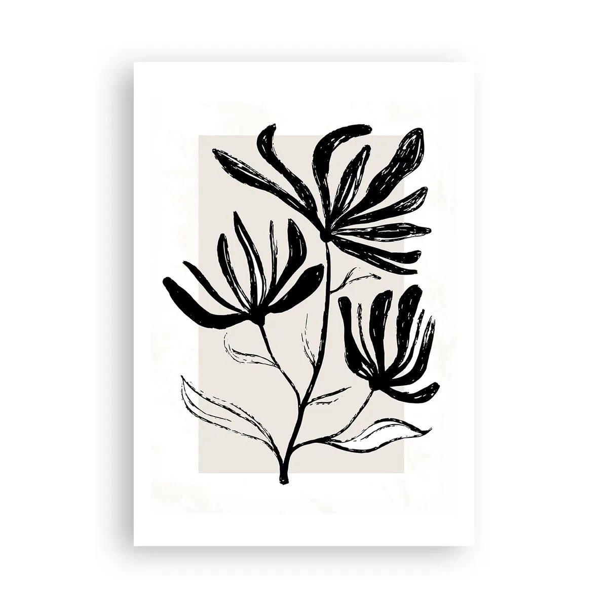 Plakat - Skitse til et herbarium - 70x100 cm