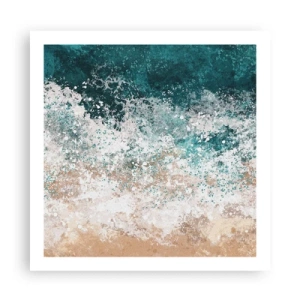 Plakat - Historier fra havet - 60x60 cm