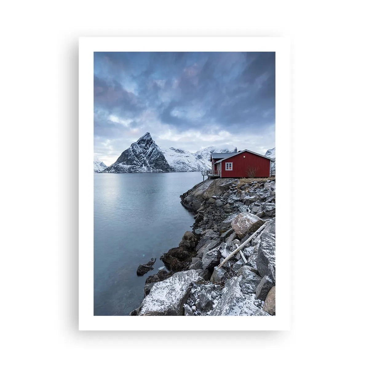 Plakat - Skandinavisk tilflugtssted - 50x70 cm