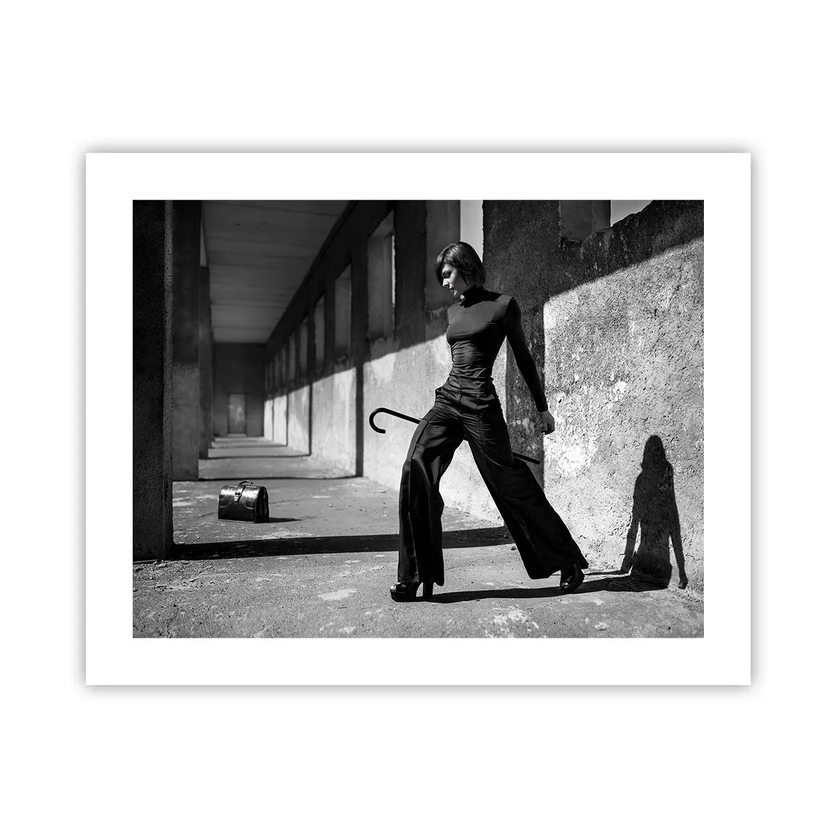 Plakat -  Byens elegance - 50x40 cm