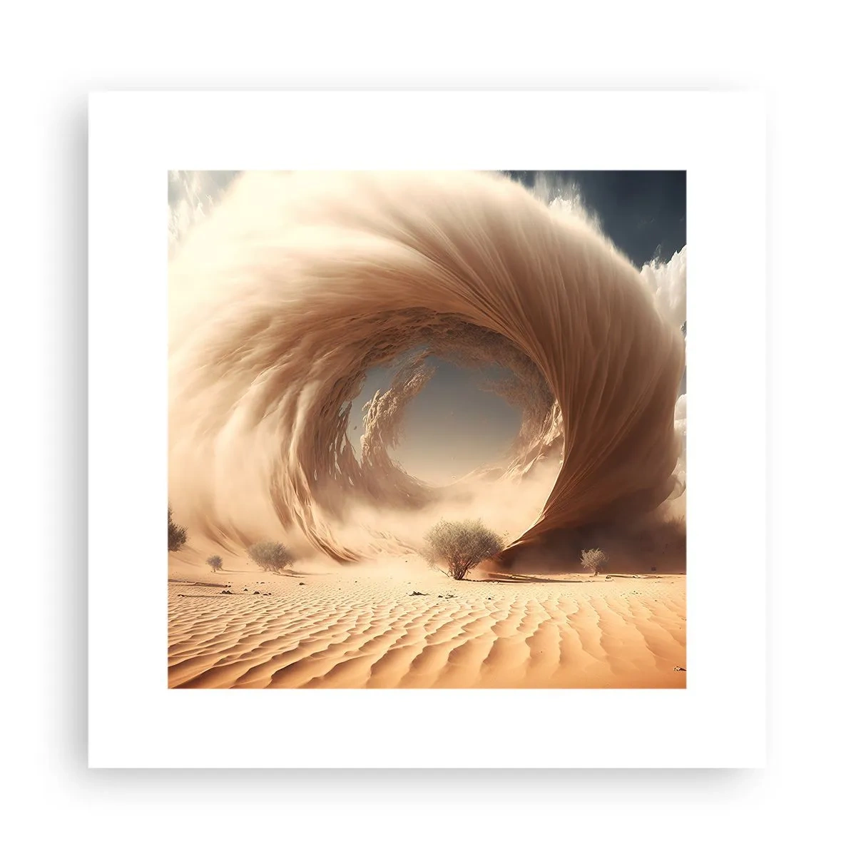 Plakat - Åben portal - 30x30 cm