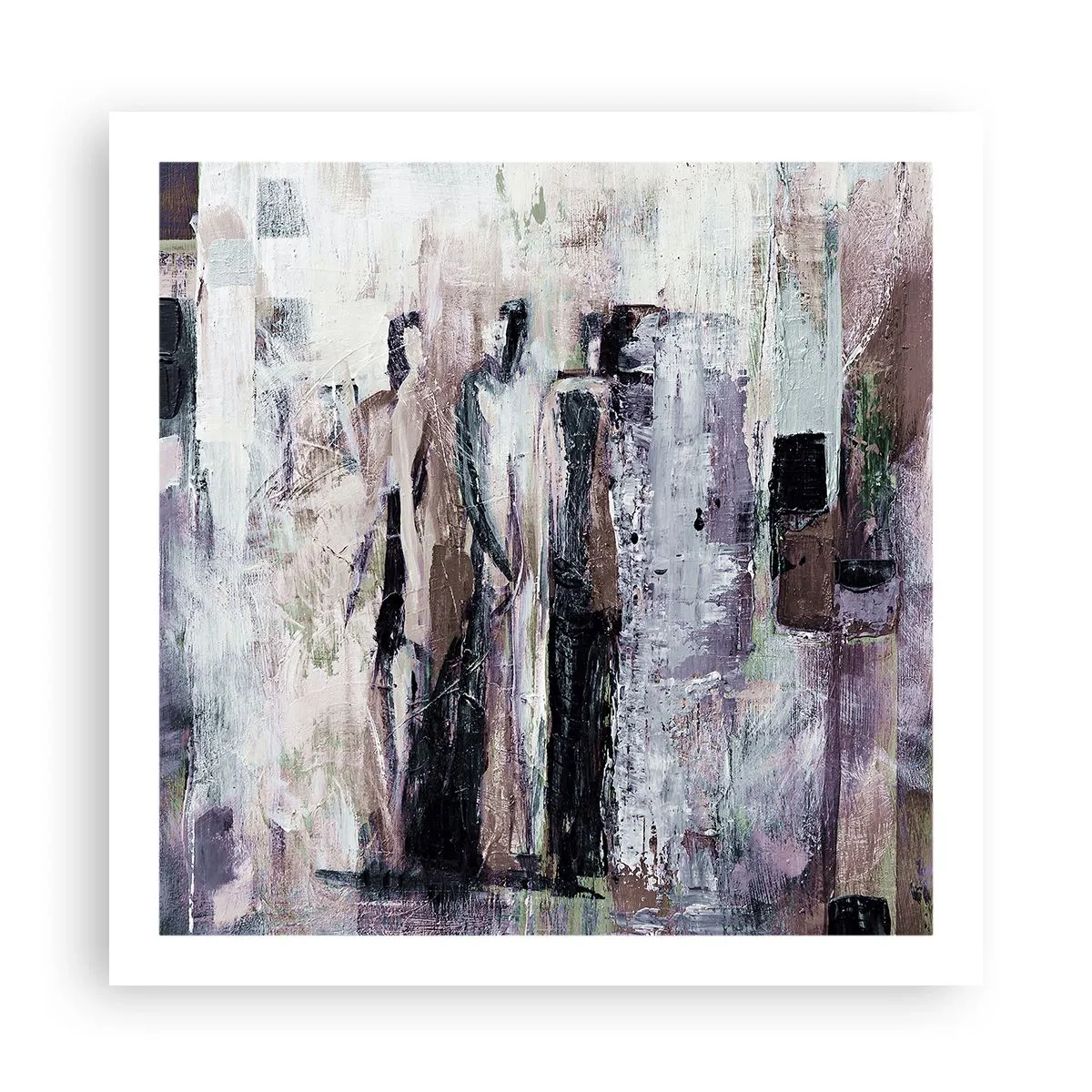 Plakat - De mystiske tre - 60x60 cm