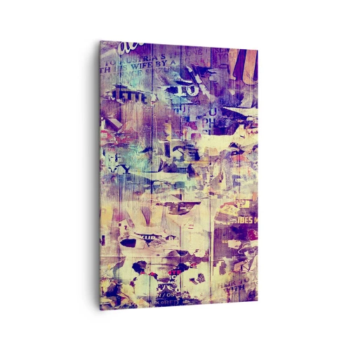 Lærredstryk - Billede på lærred - Og det er alt, hvad der vil være tilbage - 80x120 cm