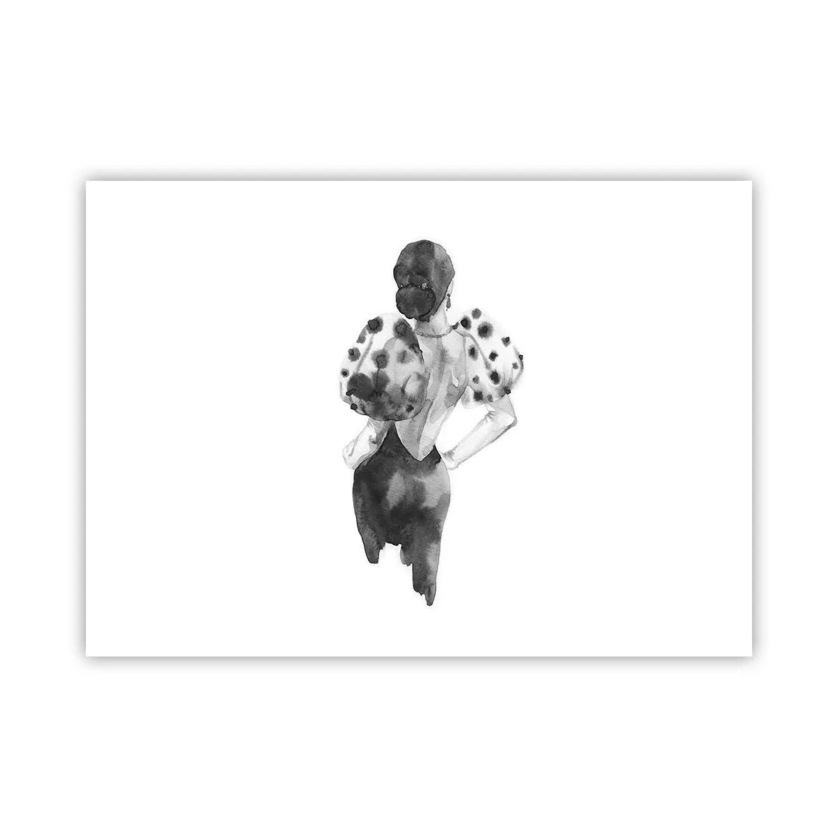 Plakat - Den gik lige forbi - 70x50 cm