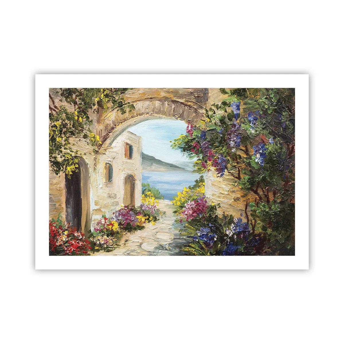Plakat - Charmen af kystlandskabet - 70x50 cm