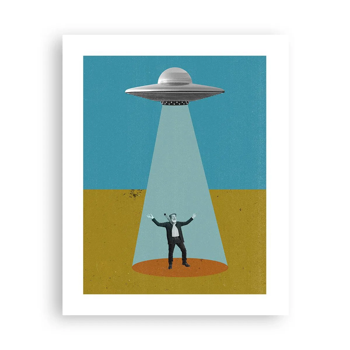 Plakat - Et tæt møde - 40x50 cm