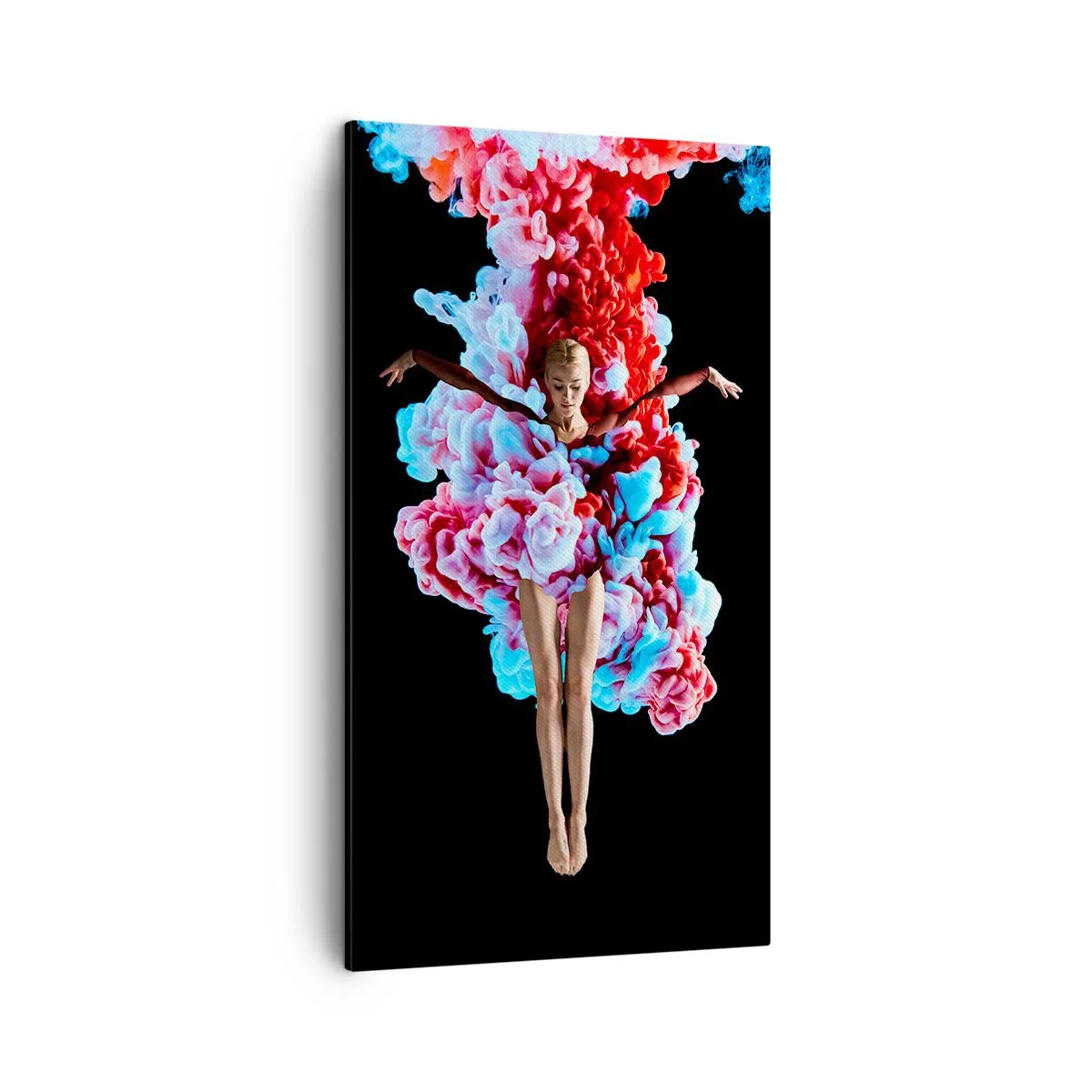 Lærredstryk - Billede på lærred - I fuld blomstring - 45x80 cm