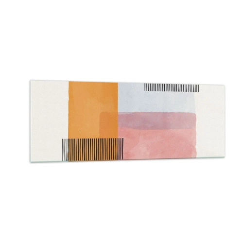 Billede på glas - Fra hjørne til hjørne - 140x50 cm