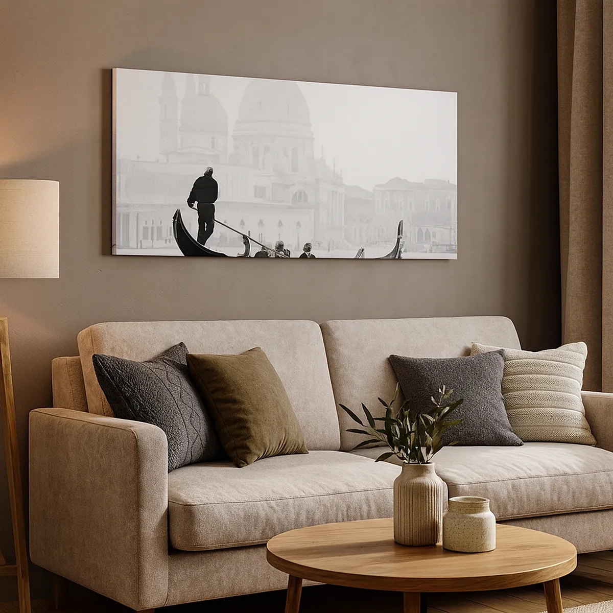 Lærredstryk - Billede på lærred - En rejse til skønhedens kilder - 30x30 cm