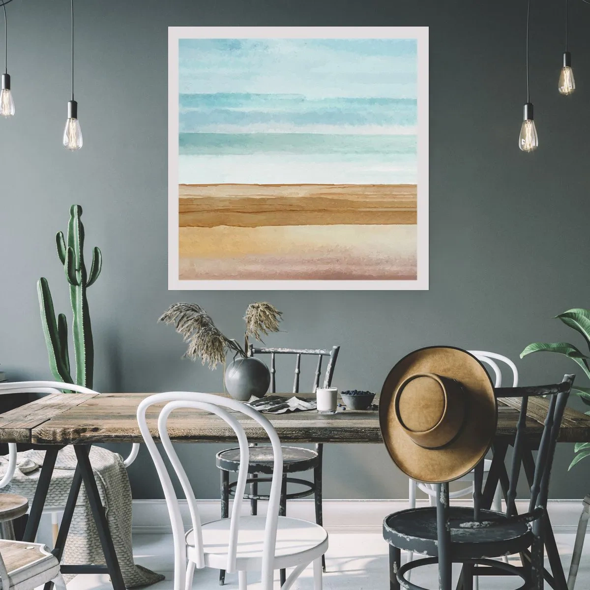 Plakat - Trøst - 40x40 cm