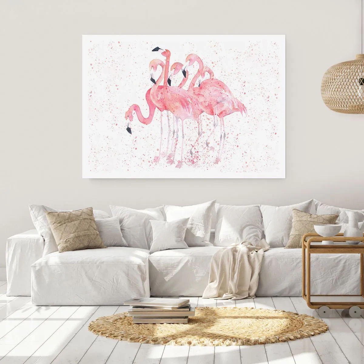 Plakat - Lyserød ansambl - 40x30 cm