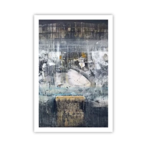 Plakat - Som på is, som på fortovet - 61x91 cm