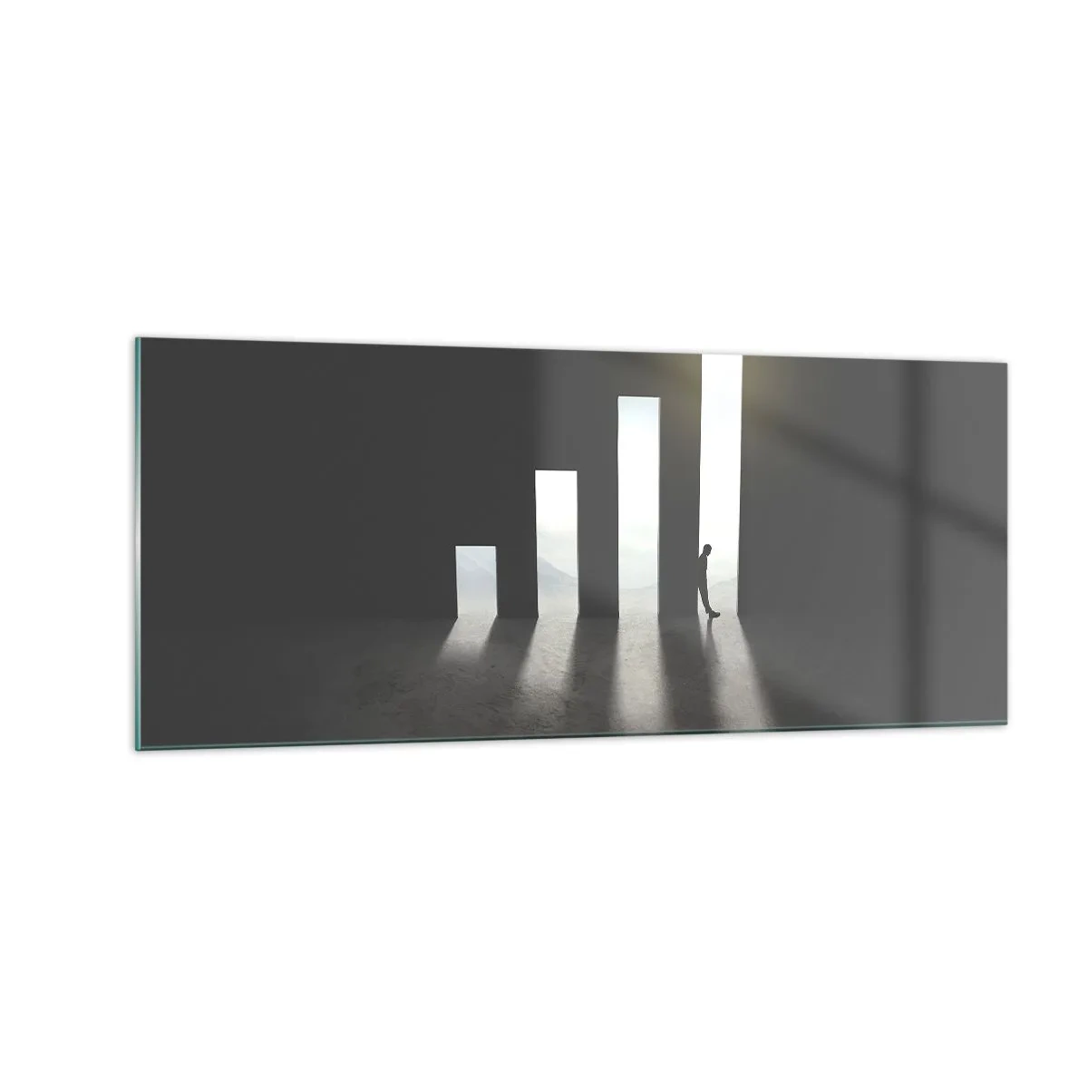 Billede på glas - Succes - et indtryk - 100x40 cm