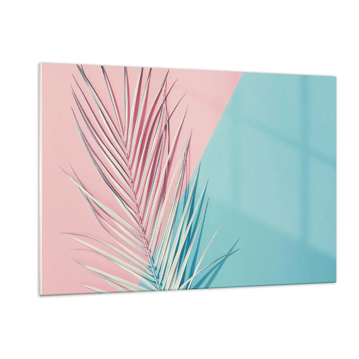 Billede på glas - Tropisk indtryk - 120x80 cm