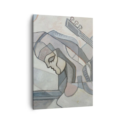 Lærredstryk - Billede på lærred - I musikkens kraft - 50x70 cm