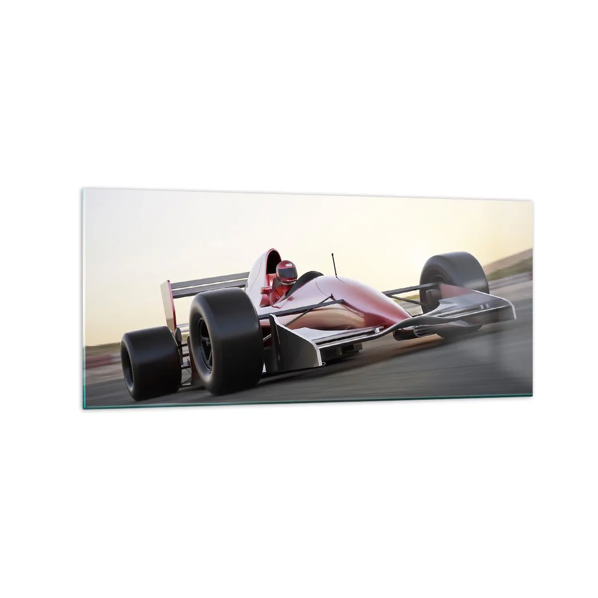 Billede på glas - Altid en vinder - 120x50 cm