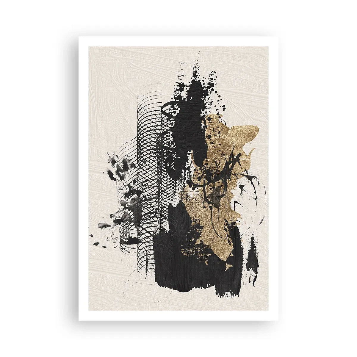 Plakat - Komposition med lidenskab - 70x100 cm