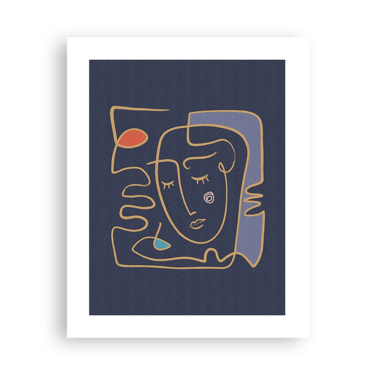 Plakat - I drømmerier - 40x50 cm