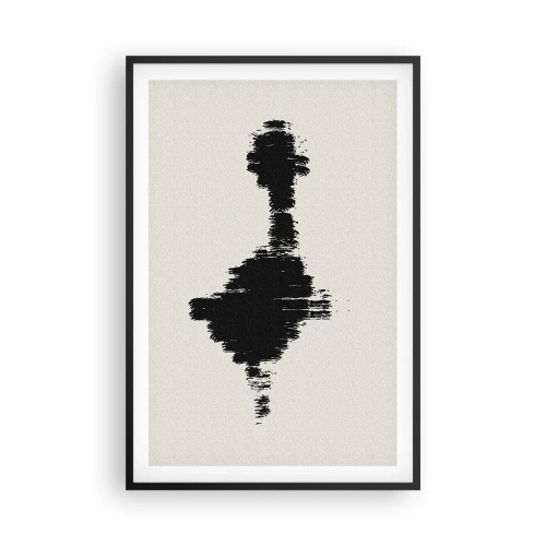 Plakat i sort ramme - Fantasiens vibrationer - 61x91 cm