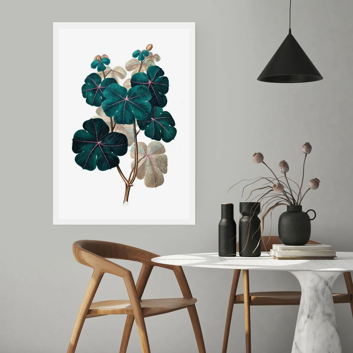Plakat - Fra et gammelt herbarium - 30x40 cm
