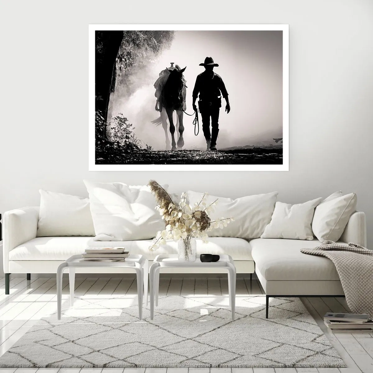 Plakat - En morgen i Texas - 50x40 cm