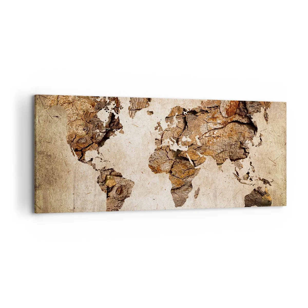 Lærredstryk - Billede på lærred - Opdagelse af verden - 120x50 cm
