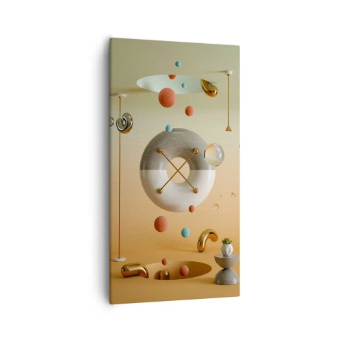 Lærredstryk - Billede på lærred - Alt kan ske - 55x100 cm