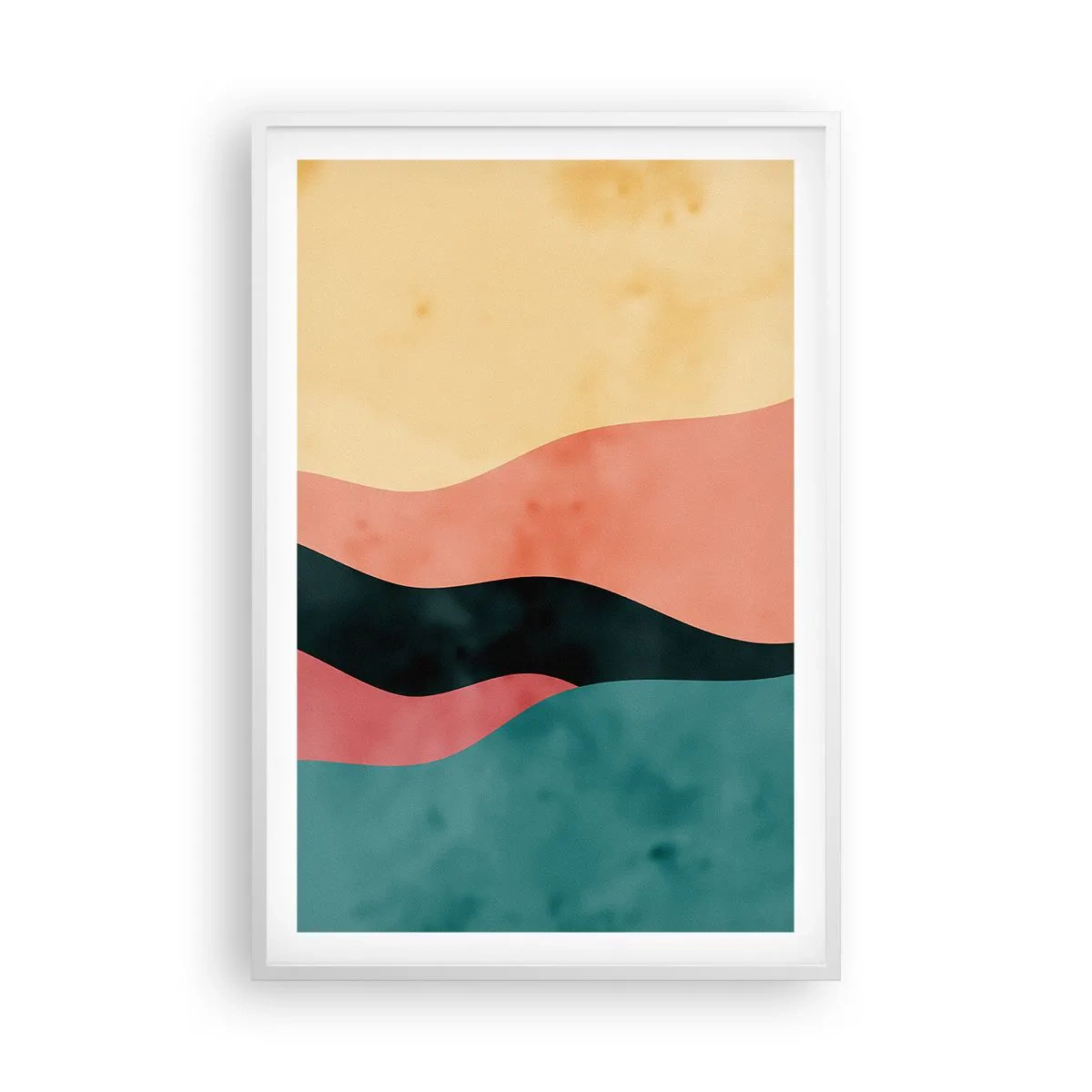 Plakat i hvid ramme - Kompatibel manglende overholdelse - 61x91 cm