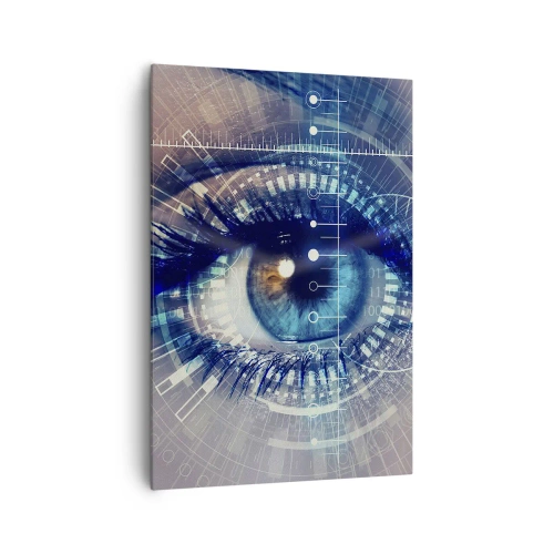 Lærredstryk - Billede på lærred - Du tror, du kender mig - 70x100 cm