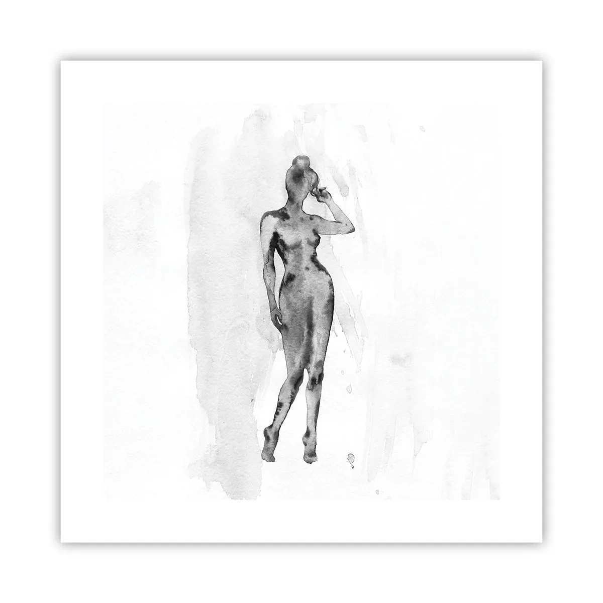 Plakat - En undersøgelse af idealet om kvindelighed - 40x40 cm