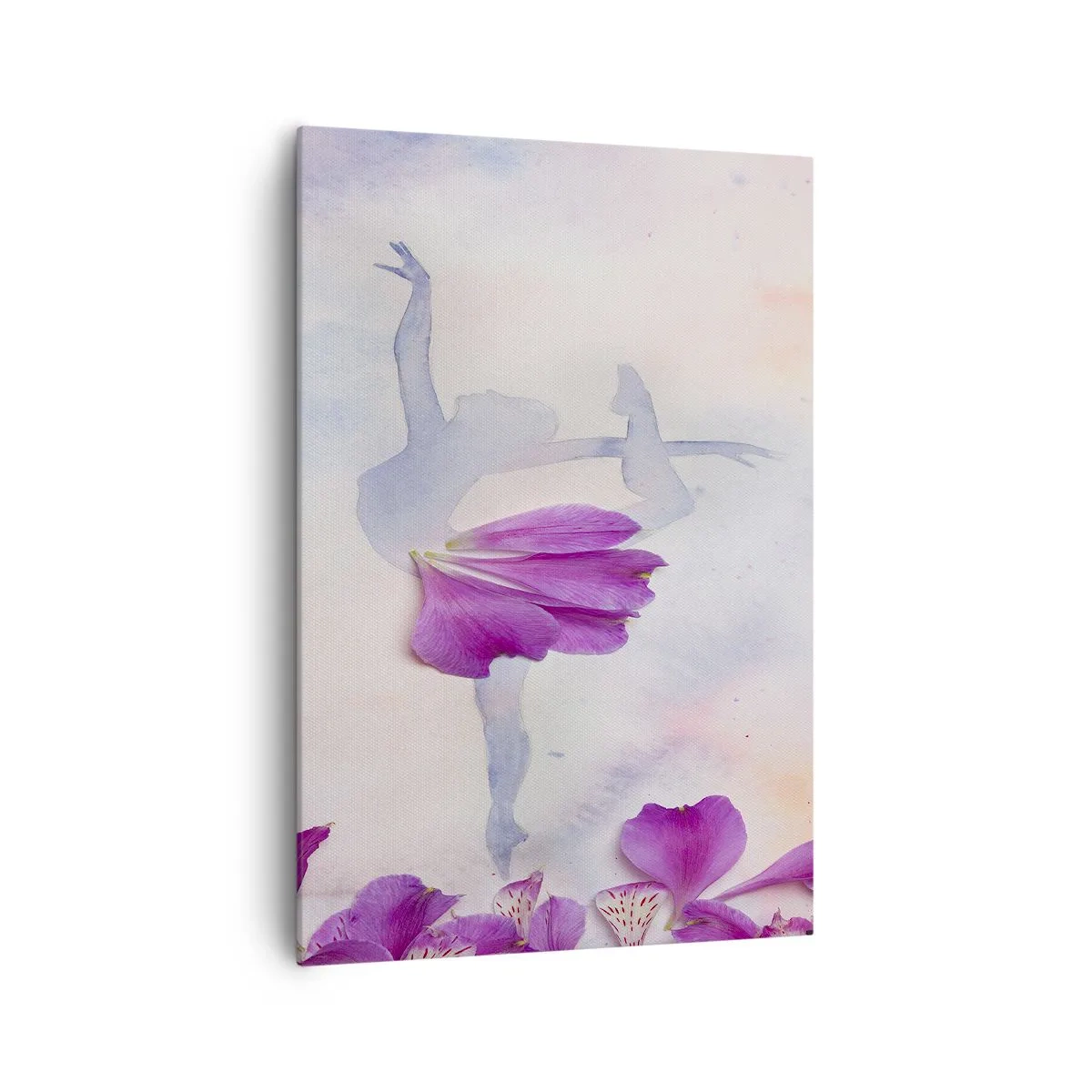 Lærredstryk - Billede på lærred - Delikat som en blomst - 70x100 cm