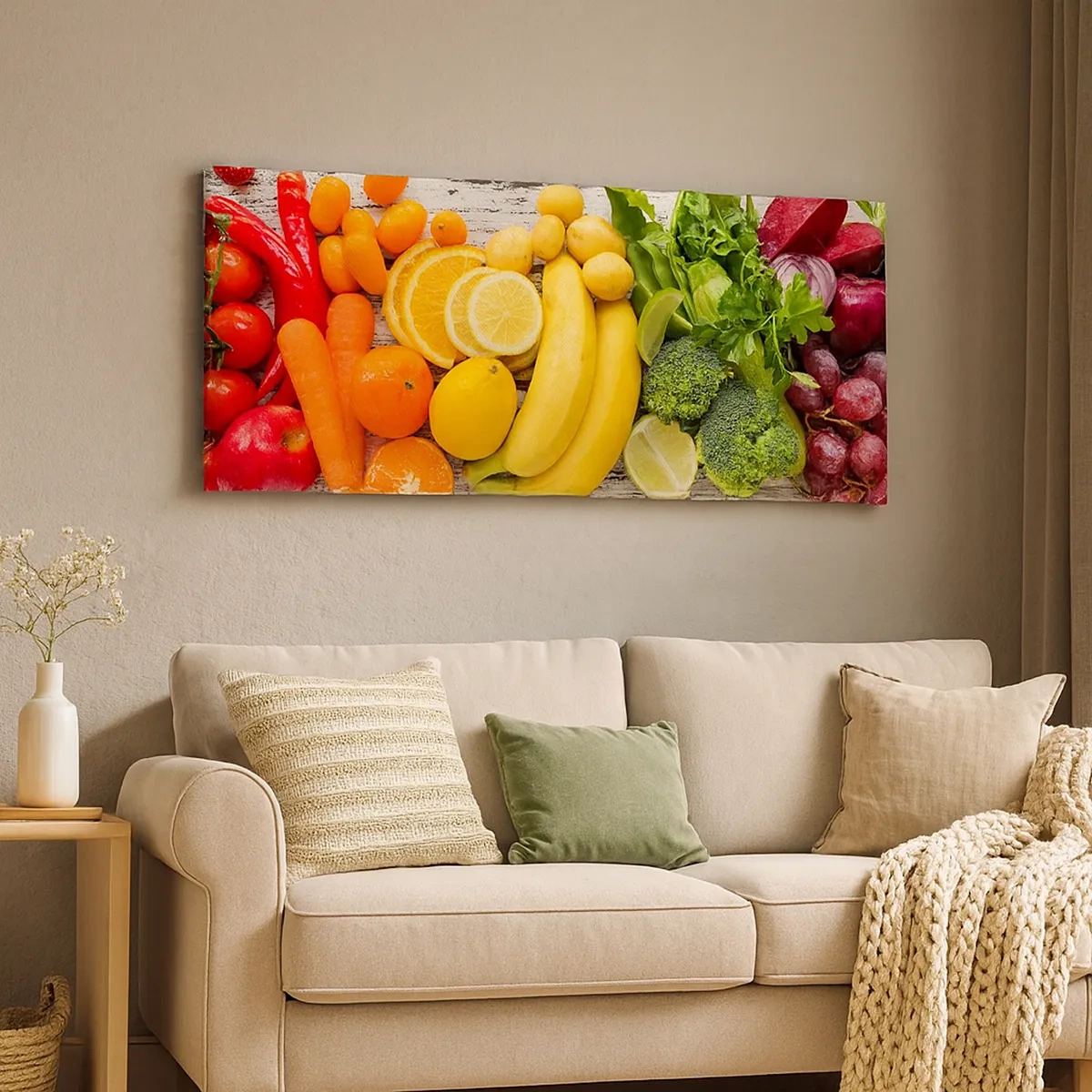 Lærredstryk - Billede på lærred - Er det ikke nok? - 30x30 cm