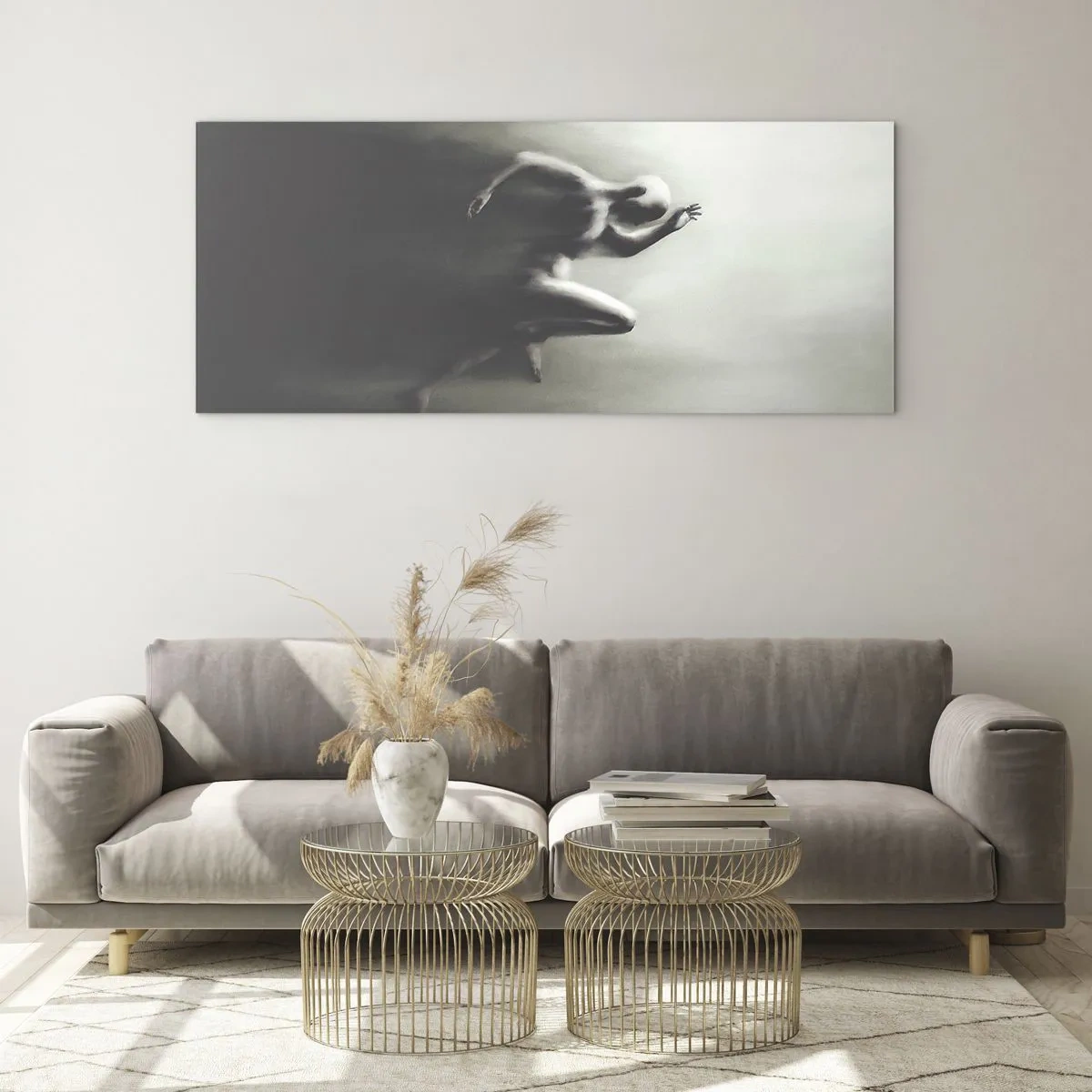 Billede på glas - Ustoppelig - 100x40 cm