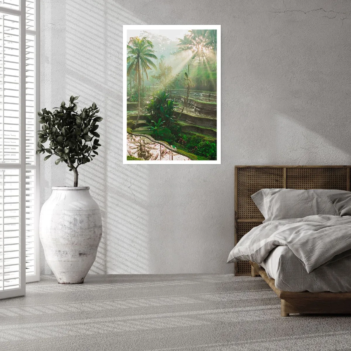 Plakat - Voksende op i solen - 61x91 cm