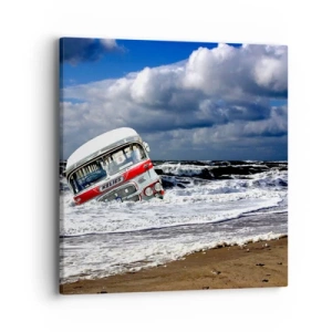 Lærredstryk - Billede på lærred - Og hvad er du overrasket over? - 40x40 cm