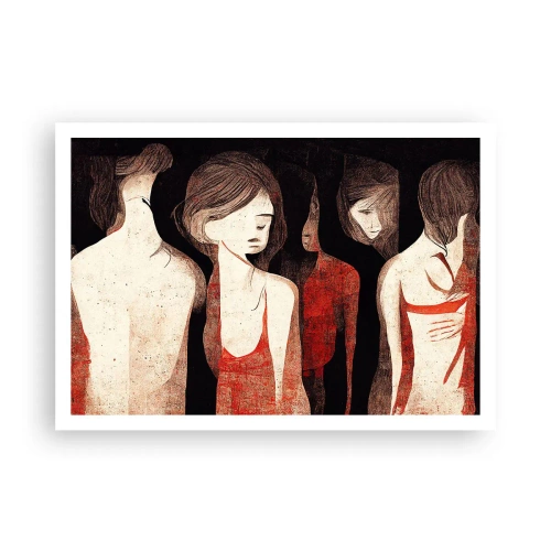 Plakat - Mørkets madonnaer - 100x70 cm