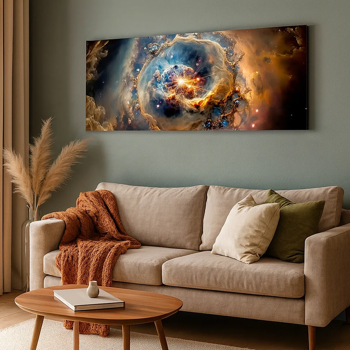 Lærredstryk - Billede på lærred - Begyndelse - 30x30 cm