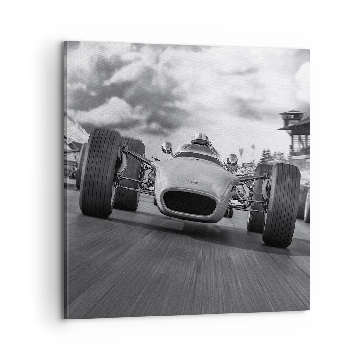 Lærredstryk - Billede på lærred - Der er kraft! - 60x60 cm