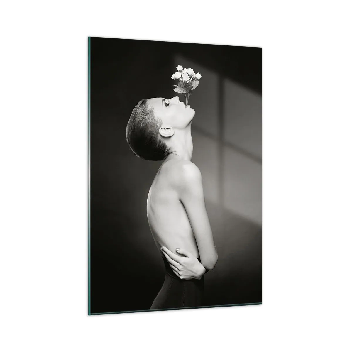 Billede på glas - Excentrisk elegance - 50x70 cm