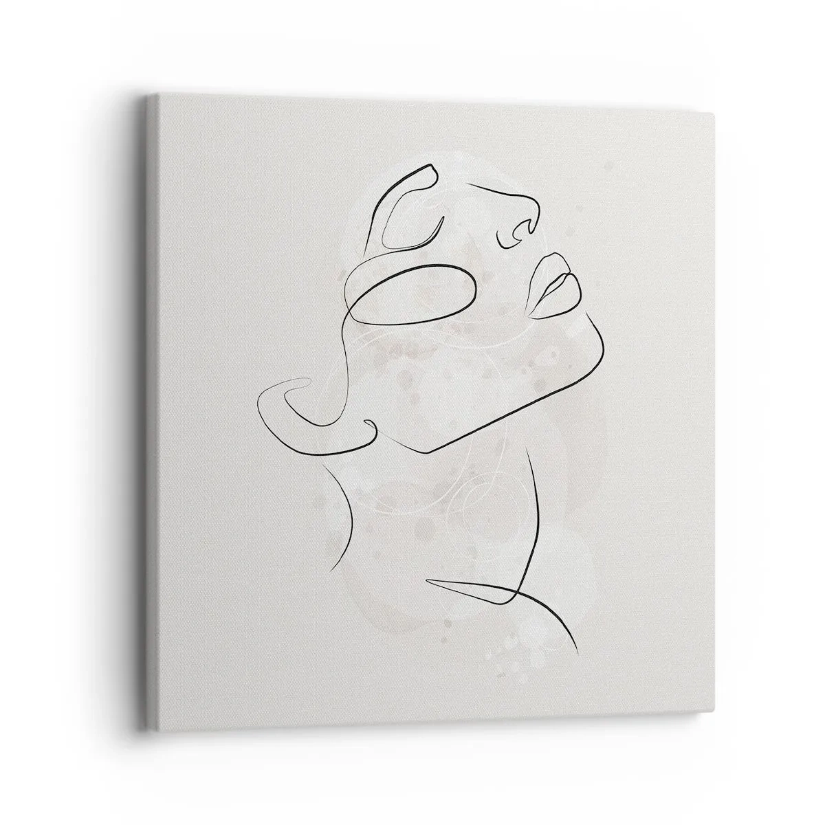 Lærredstryk - Billede på lærred - Skitse af drømmen - 30x30 cm